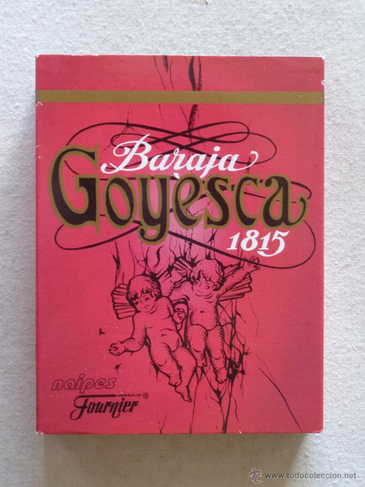 Barajas de cartas: BARAJA GOYESCA.-N115 - Foto 1