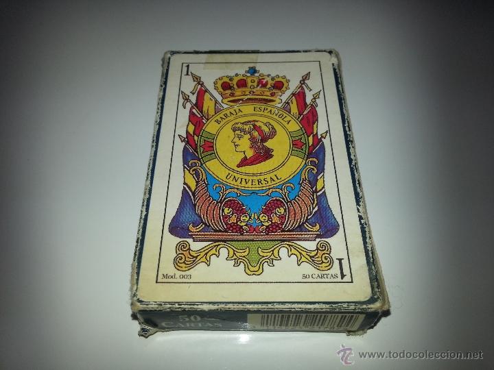 baraja española universal en caja modelo 003 - - Buy Antique spanish  playing cards on todocoleccion