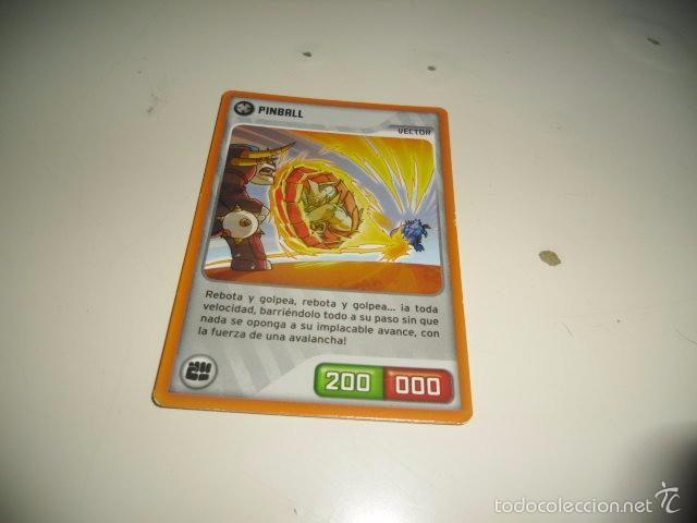 Barajas de cartas: INVIZIMALS PANINI N&ordm;329 PINBALL VECTOR - Foto 1