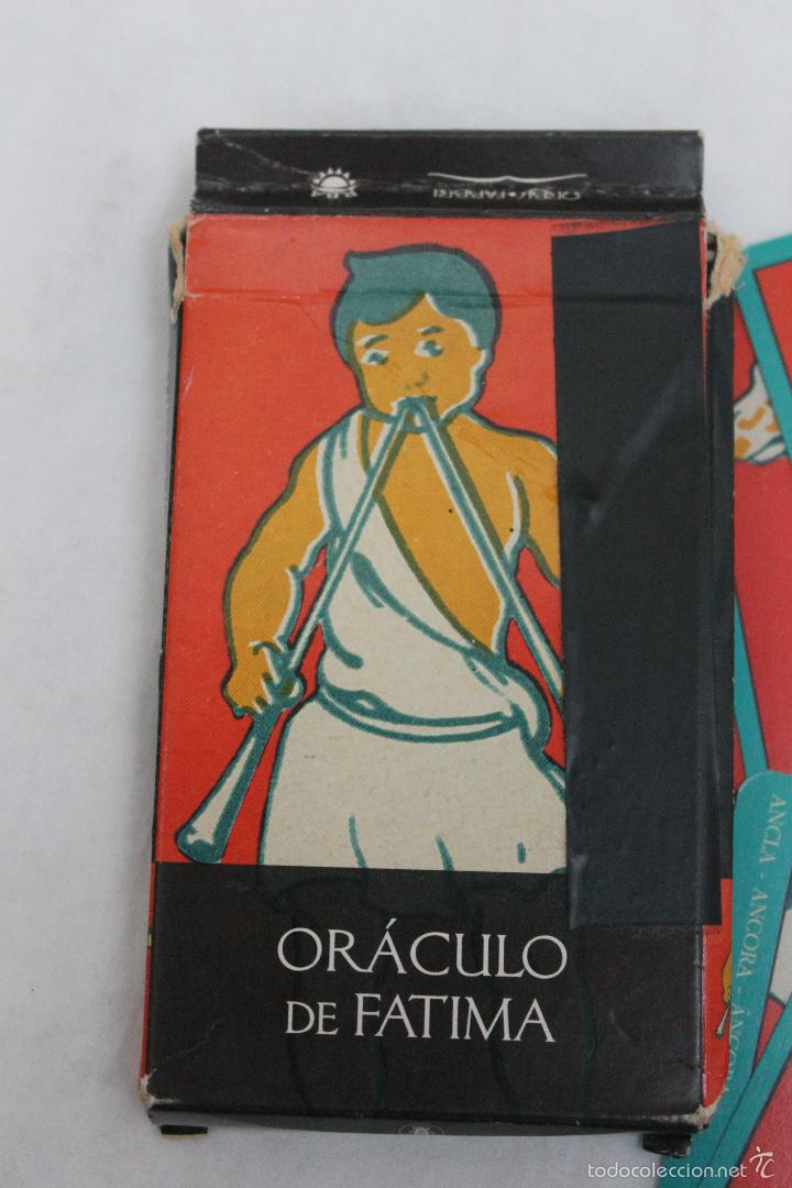 Barajas de cartas: CARTAS TAROT, OR&Aacute;CULO DE FATIMA, RBA, EDICIONES ORBIS 2002 - Foto 2