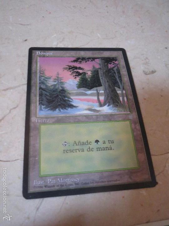 Barajas de cartas: CARTA MAGIC,BOSQUE,TIERRA. - Foto 1