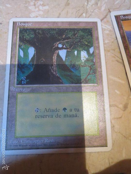 Barajas de cartas: CARTA MAGIC,BOSQUE,TIERRA. - Foto 1