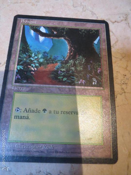 Barajas de cartas: CARTA MAGIC,BOSQUE TIERRA. - Foto 1