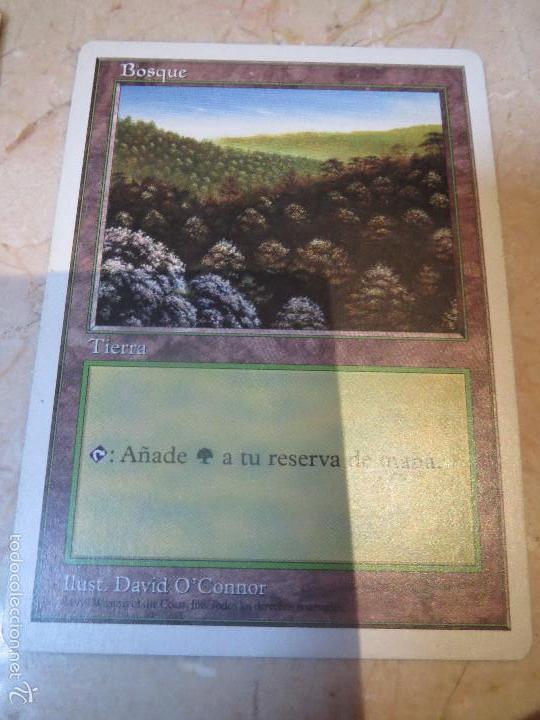 Barajas de cartas: CARTA MAGIC,BOSQUE,TIERRA. - Foto 1
