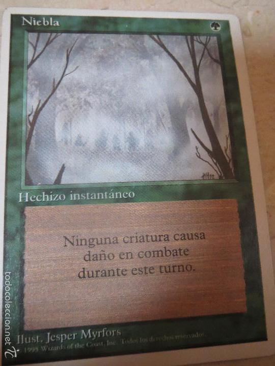 Barajas de cartas: CARTA MAGIC,NIEBLA,HECHIZO INSTANTANEO. - Foto 1