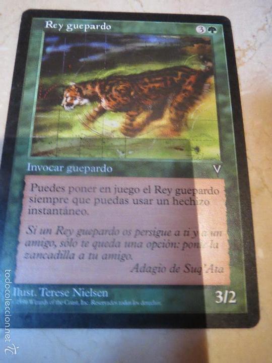 Barajas de cartas: CARTA MAGIC,REY GUEPARDO,INVOCAR GUEPARDO.. - Foto 1