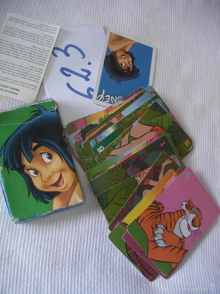 Barajas de cartas: ANTIGUAS CARTAS EL LIBRO DE LA SELVA COMPLETA - Foto 1