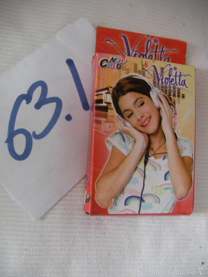 Barajas de cartas: CARTAS INFANTILES VIOLETTA - Foto 1