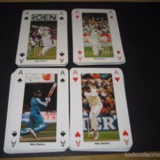 Barajas de cartas: BARAJA POKER. CRICKET WORLD CUP ENGLAND 1999