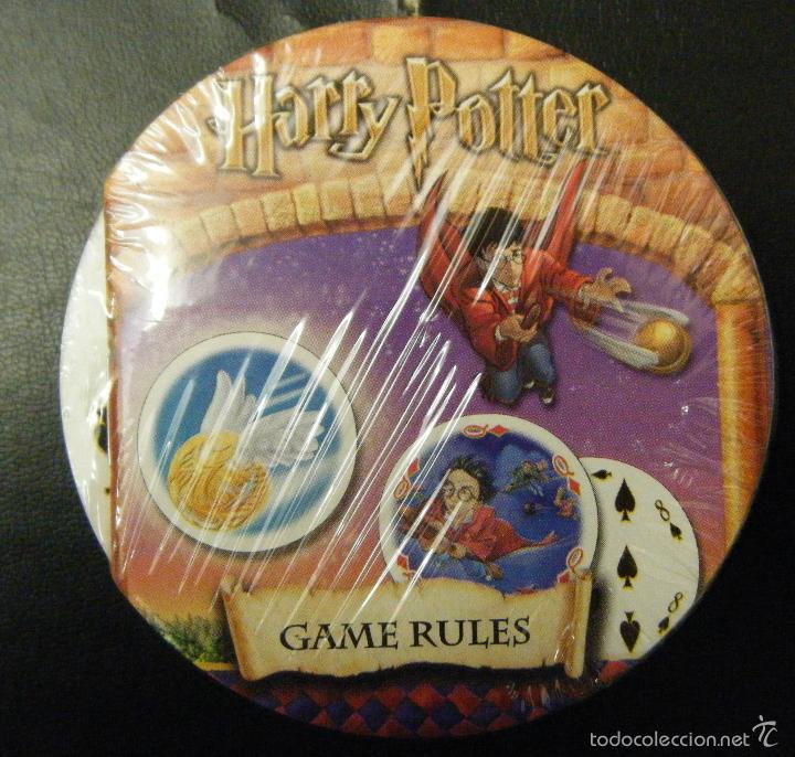 Baraja de poker redonda harry potter . sin abri - Vendido 