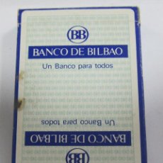 Barajas de cartas: BARAJA DE CARTAS. PUBLICITARIA. BANCO DE BILBAO. ESPAÑOLA. VER
