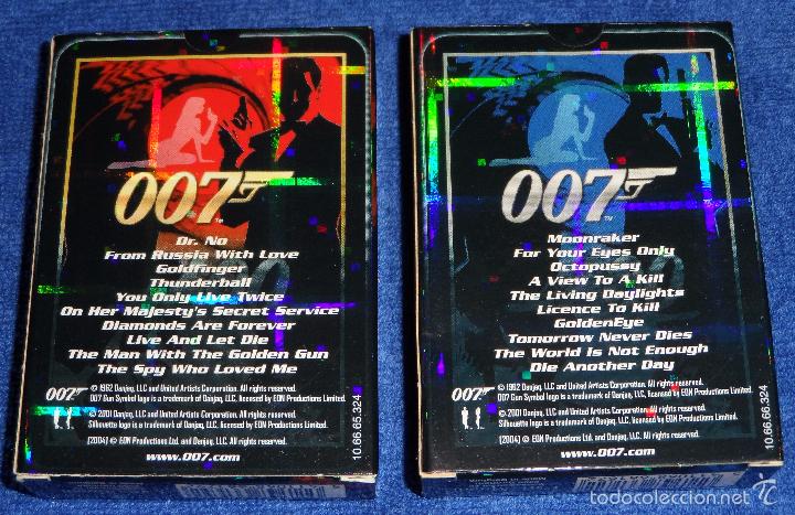 Barajas de cartas: 007 James Bond - Cartamundi &iexcl;Impecables! - Foto 2