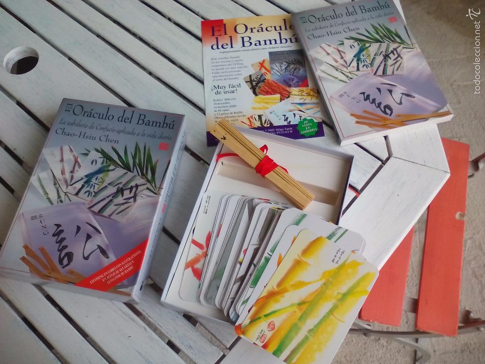 Barajas de cartas: El Oraculo del Bamb&uacute;. Chao-Hsiu Chen. Caja con Libro+Cartas+Palitos - Foto 1