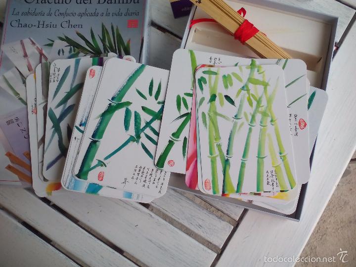 Barajas de cartas: El Oraculo del Bamb&uacute;. Chao-Hsiu Chen. Caja con Libro+Cartas+Palitos - Foto 2