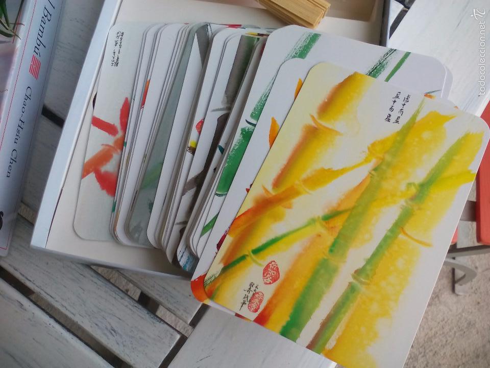 Barajas de cartas: El Oraculo del Bamb&uacute;. Chao-Hsiu Chen. Caja con Libro+Cartas+Palitos - Foto 3