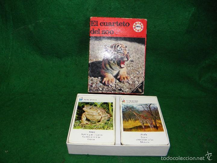 Barajas de cartas: BARAJA EL CUARTETO DEL ZOO DE EDUCA - Foto 1