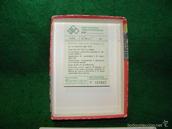 Barajas de cartas: BARAJA EL CUARTETO DEL ZOO DE EDUCA - Foto 2