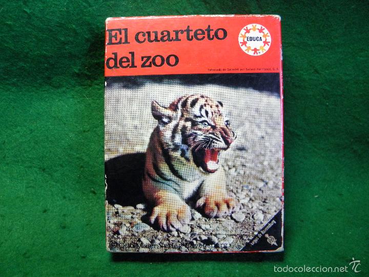 Barajas de cartas: BARAJA EL CUARTETO DEL ZOO DE EDUCA - Foto 5
