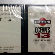 Barajas de cartas: BARAJA-NAIPES PÓKER MARTINI-OCEANS 13 PLAYING CARDS A ESTRENAR. Lote 173884743