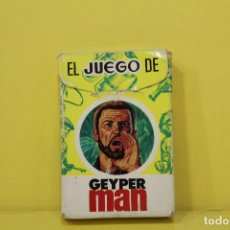 Barajas de cartas: BARAJA DE CARTAS COMPLETA - EL JUEGO DE GEYPER MAN - EDICIONES RECREATIVAS - AÑO 79
