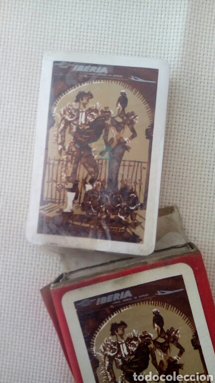 Barajas de cartas: Baraja cartas póker publicidad Iberia (años 60). - Foto 1 - 67491333