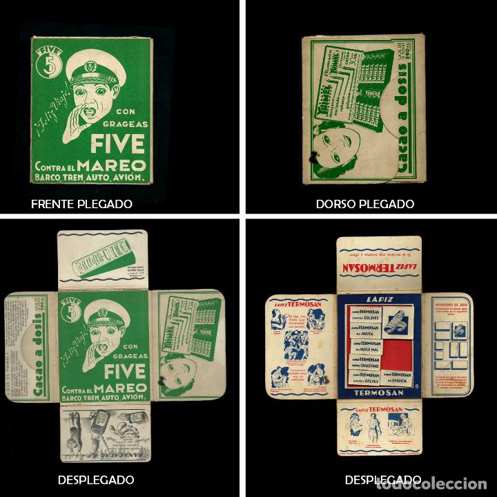 Barajas de cartas: Juego - Lapiz Termosan. Pastillas Five. - Foto 1