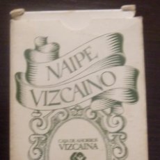 Barajas de cartas: BARAJA AÑO 1979 CAJA AHORROS VIZCAÍNA NAIPE VIZCAÍNO INDUSTRIAS GRAFICAS CASTUERA. Lote 69487473
