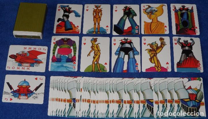 Barajas de cartas: Mazinger Z - Poker - micromo &iexcl;Impecable! - Foto 1