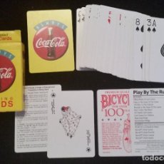 Jeux de cartes: GOM-1833_BARAJA POKER, ALWAYS COCA-COLA. Lote 76636835