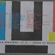 Barajas de cartas: BARAJA DE LOS 48 DISEÑADORES, 150 ANIVERSARIO DEL CASINO LLAGOSTERENC 1856-2006. ESTUCHE.