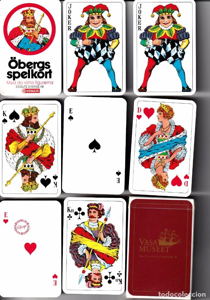 Barajas de cartas: BARAJA POKER DE VASA MUSEET - Foto 1