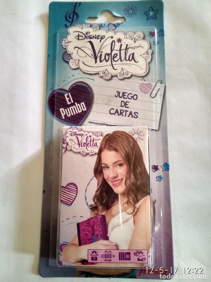 Baraja infantil Violetta Disney. Fournier. Nueva y precintada. Violeta