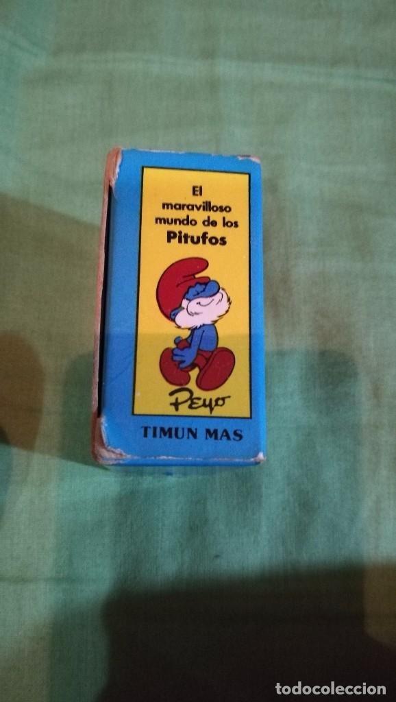 Barajas de cartas: BARAJA EXTENSIBLE PITUFOS 1983 - Foto 2