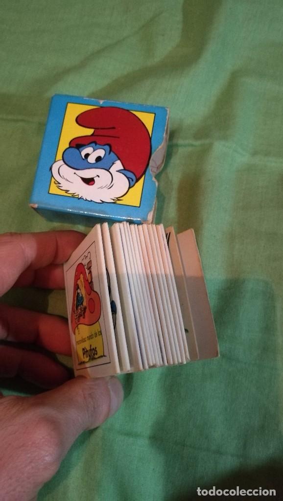 Barajas de cartas: BARAJA EXTENSIBLE PITUFOS 1983 - Foto 4