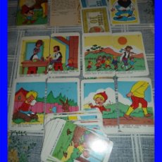 Barajas de cartas: PULGARCITO BARAJA CARTAS COMAS 1969 31 CARTAS EN SU CAJA CON INSTRUCCIONES . Lote 92947755