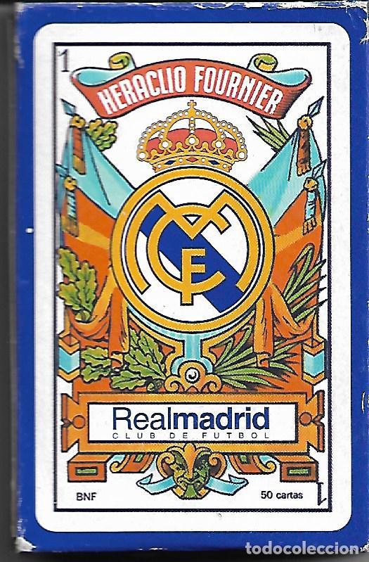 Barajas de cartas: BARAJA DEL REAL MADRID CON 8 Y 9 - Foto 1