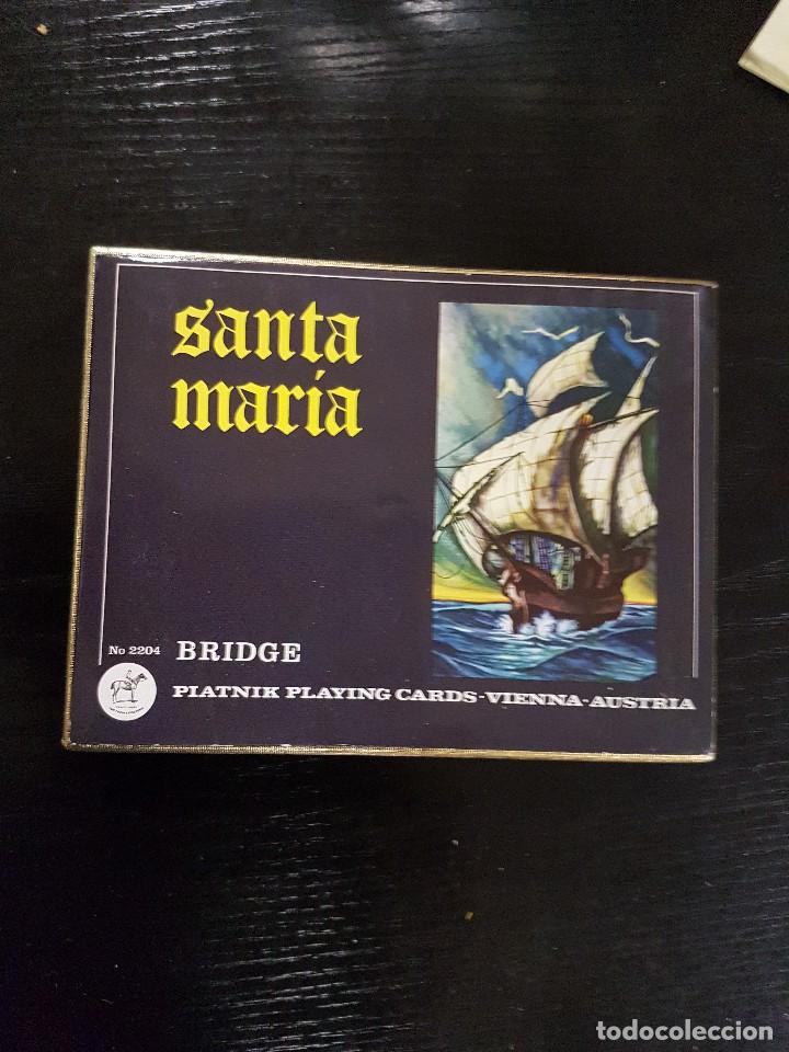 Barajas de cartas: BARAJA DE BRIDGE SANTA MAR&Iacute;A - Foto 1