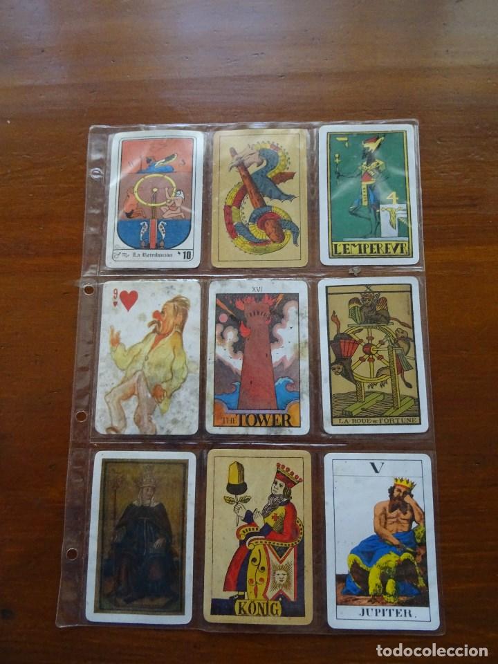 Barajas de cartas: Facs&iacute;miles de cartas, dos con restos de humedad - Foto 1