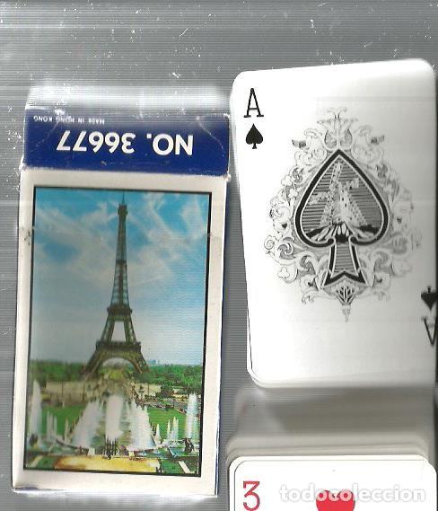 Barajas de cartas: BARAJA PLAYING CARDS PARIS TORRE EIFFEL - Foto 1