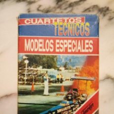 Barajas de cartas: NAIPES FOURNIER, CUARTETOS TECNICOS, MODELOS ESPECIALES, 1995