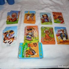 Jeux de cartes: BARAJA FAMILIAS DE 7 PAISES HERACLIO FOURNIER VITORIA COMPLETA LE FALTAN LAS INSTRUCCIONES. Lote 106946579
