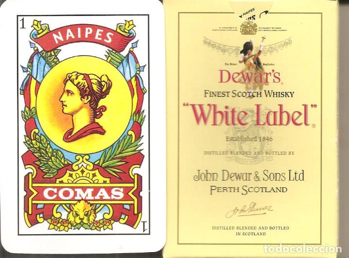 Barajas de cartas: BARAJA, WHITE LABEL, COMAS, NUEVA, PRECINTADA - Foto 1