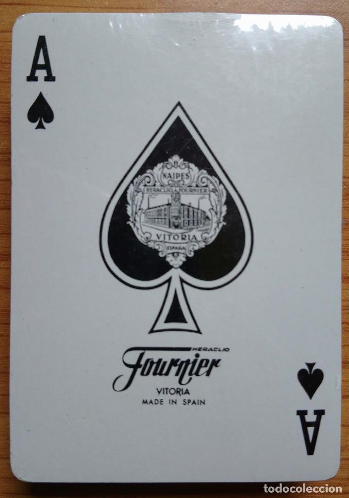 Barajas de cartas: RAROS NAIPES POKER -  FOURNIER (SIN IMPRESI&Ograve;N EN REVERSO)  - 1980 - ENVI&Oacute; GRATIS
