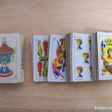 Barajas de cartas: ANTIGUA BARAJA ESPAÑOLA PEQUEÑA COMPLETA CON SU CAJA. 48 CARTAS. Lote 109260715