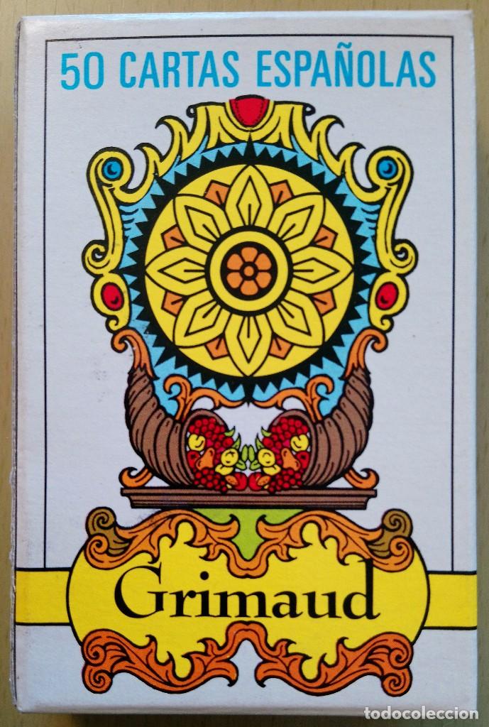 Barajas de cartas: BARAJA CARTAS GRIMAUD  - FRANCIA - 1993 - PRECINTADA - ENVIO GRATIS