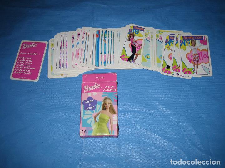 Barajas de cartas: Baraja infantil de Barbie - Foto 1