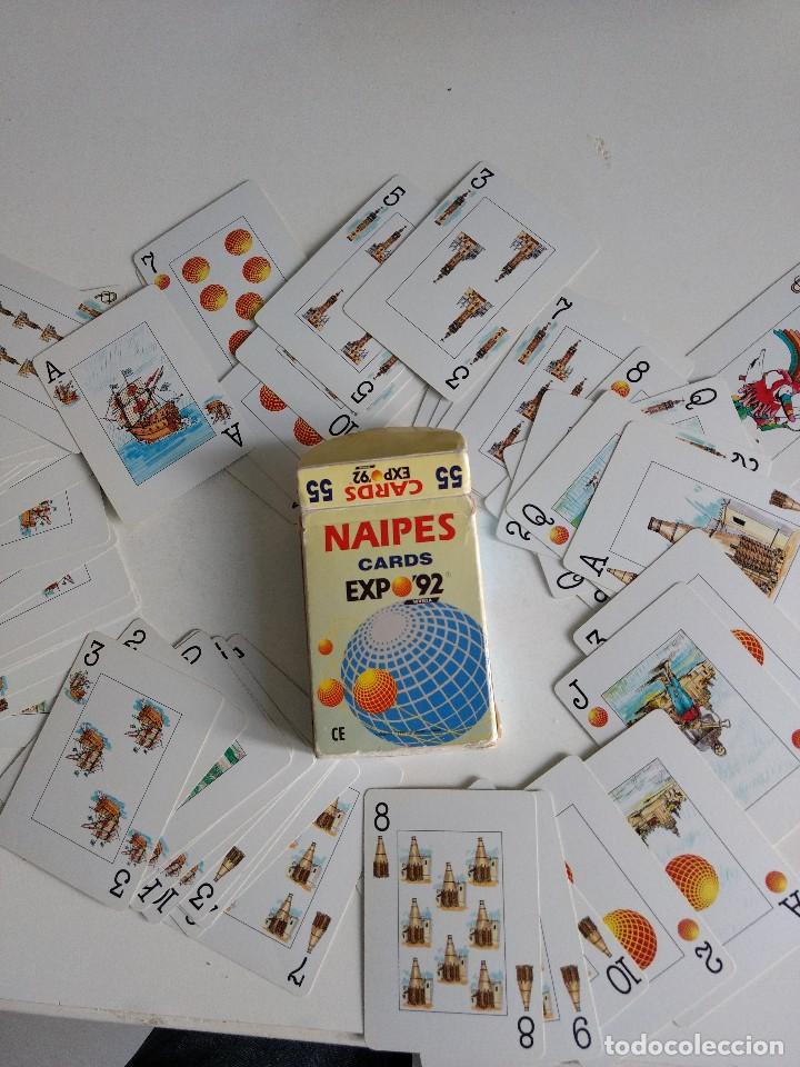 Barajas de cartas: Baraja de poker Expo 92 - Foto 2