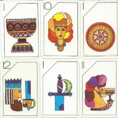 Barajas de cartas: BARAJA ESPAÑOLA LABORATORIOS SERVIER-AÑO 1971. Lote 116950303