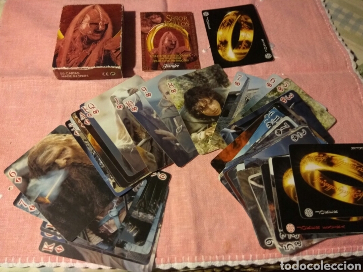 Barajas de cartas: Baraja el senor de los anillos,las 2 torres. - Foto 1
