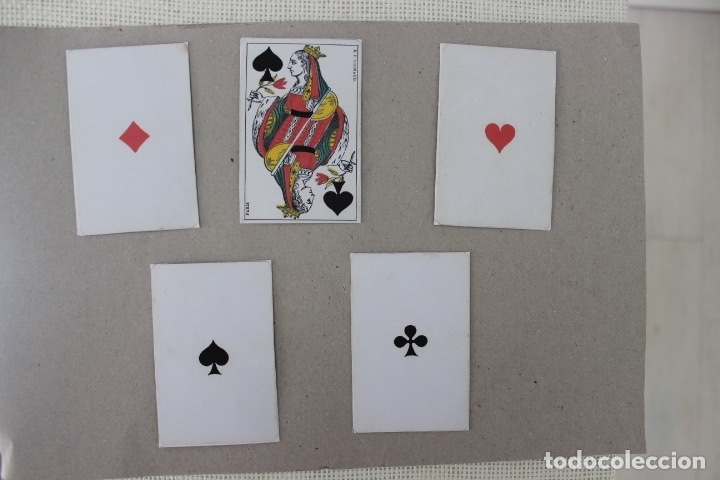 Barajas de cartas: 2 ANTIGUAS BARAJAS FRANCESAS GRIMAUD - Foto 3